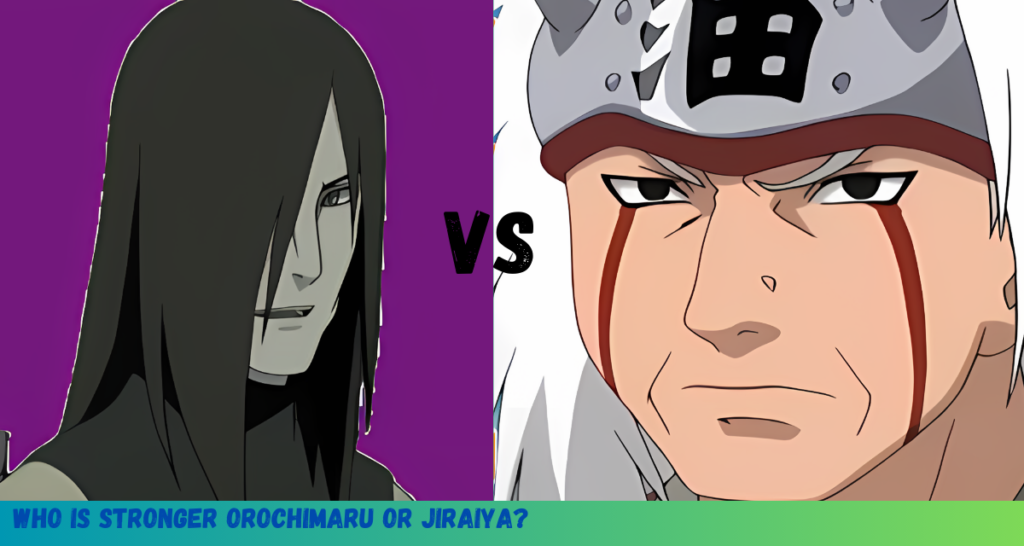 Jiraiya the strongest of the legendary Sannin